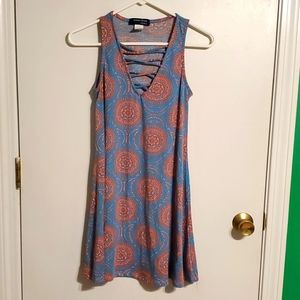 Ocean drive clothing Co. Women's S bohemian cover-up dress